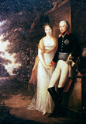 Frédéric-Guillaume III de Prusse et Louise de Mecklembourg-Strelitz - 1799